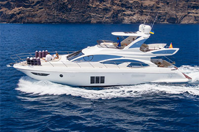 Jacht Azimut 60 huren op Tenerife