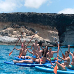 Paddle surfing Teneryfa 1