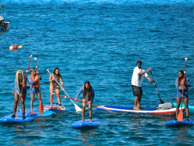Paddle surfing Teneryfa 7