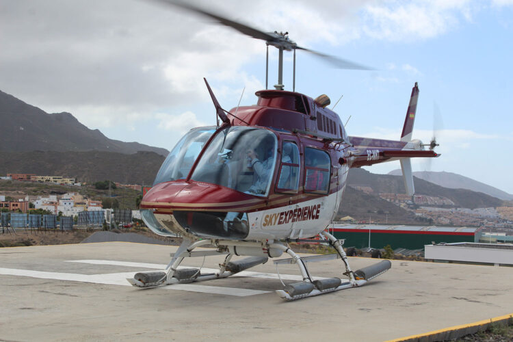 helikoptervlucht Tenerife 1