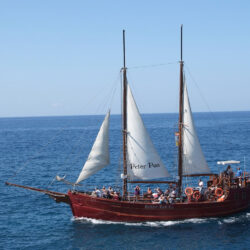 Piterio Peno piratų valtis Tenerifė 2