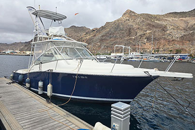 rent fishing boat Luhrs 31 Tenerife